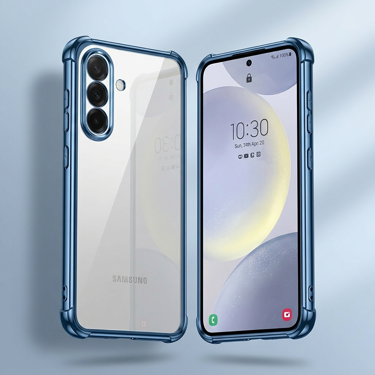 Samsung Galaxy A17 5G Anti-Yellow Electroplating Transparent Airbags Case