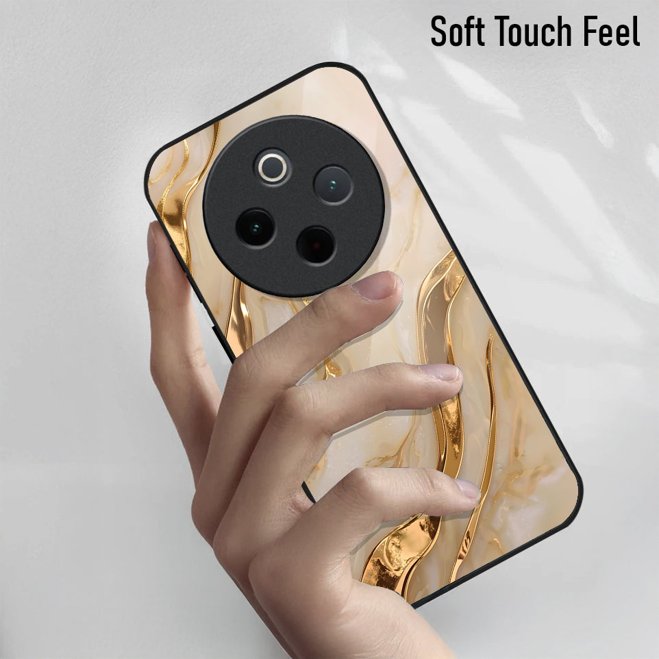Vivo T4 5G Marvel Texture Acrylic Glass Back Case