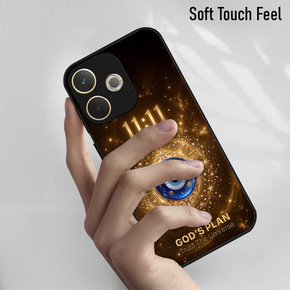 Oppo A5 Pro 5G God’s Plan Evil Eye Acrylic Glass Back Case