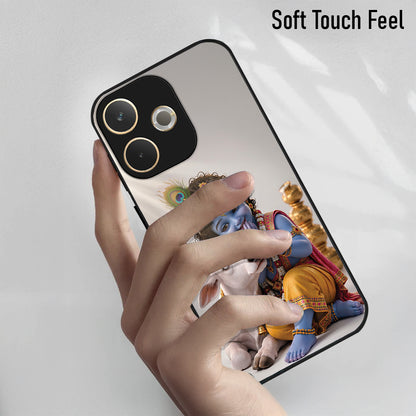 Oppo A5 Pro 5G Bal Krishna Blessings Acrylic Glass Back Case