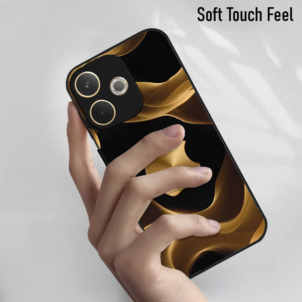Oppo A5 Pro 5G Luxury Wave Acrylic Glass Back Case