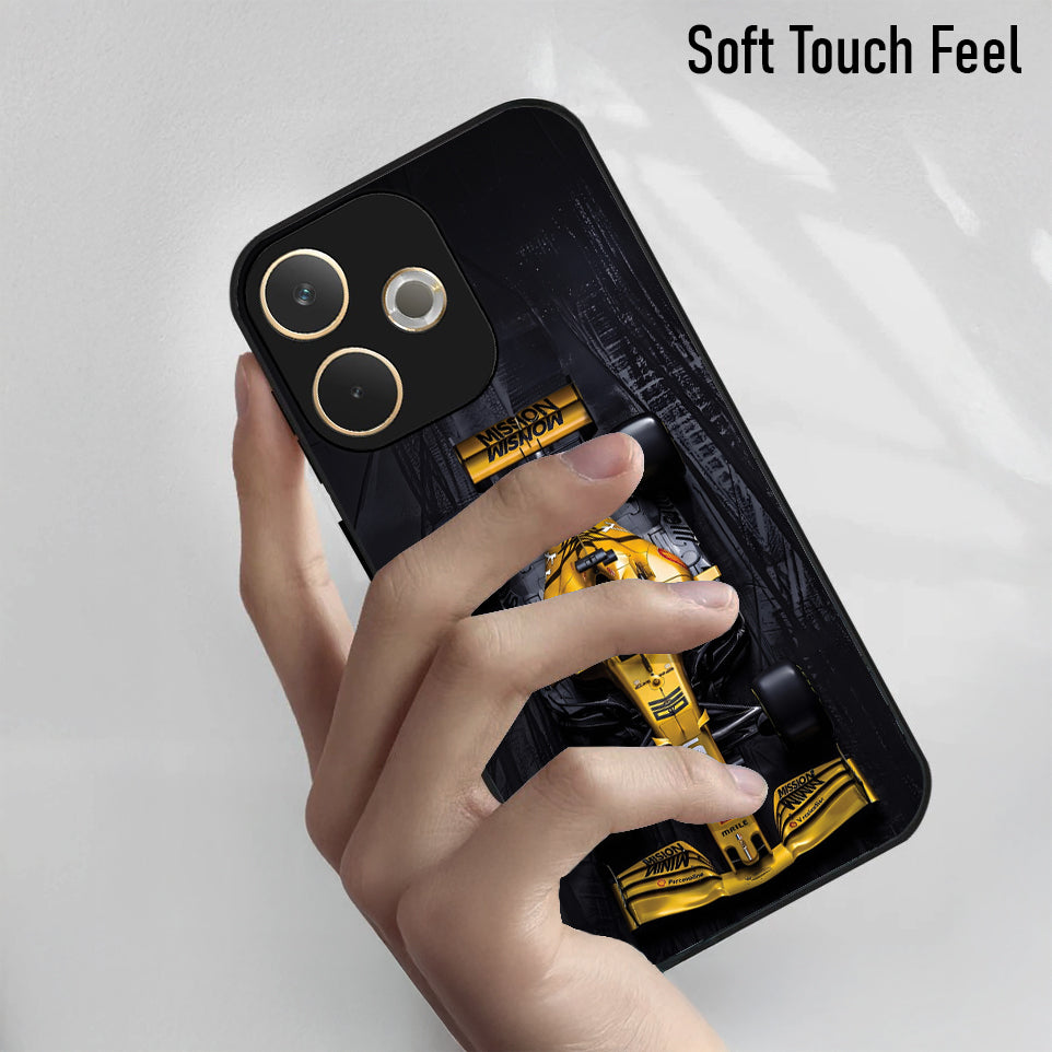 Oppo A5 Pro 5G F1 Racing Car Acrylic Glass Back Case