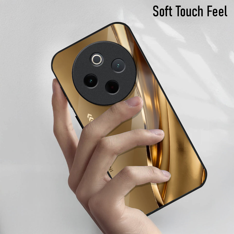 Vivo T4 5G Luxury Infinity Energy Acrylic Glass Back Case