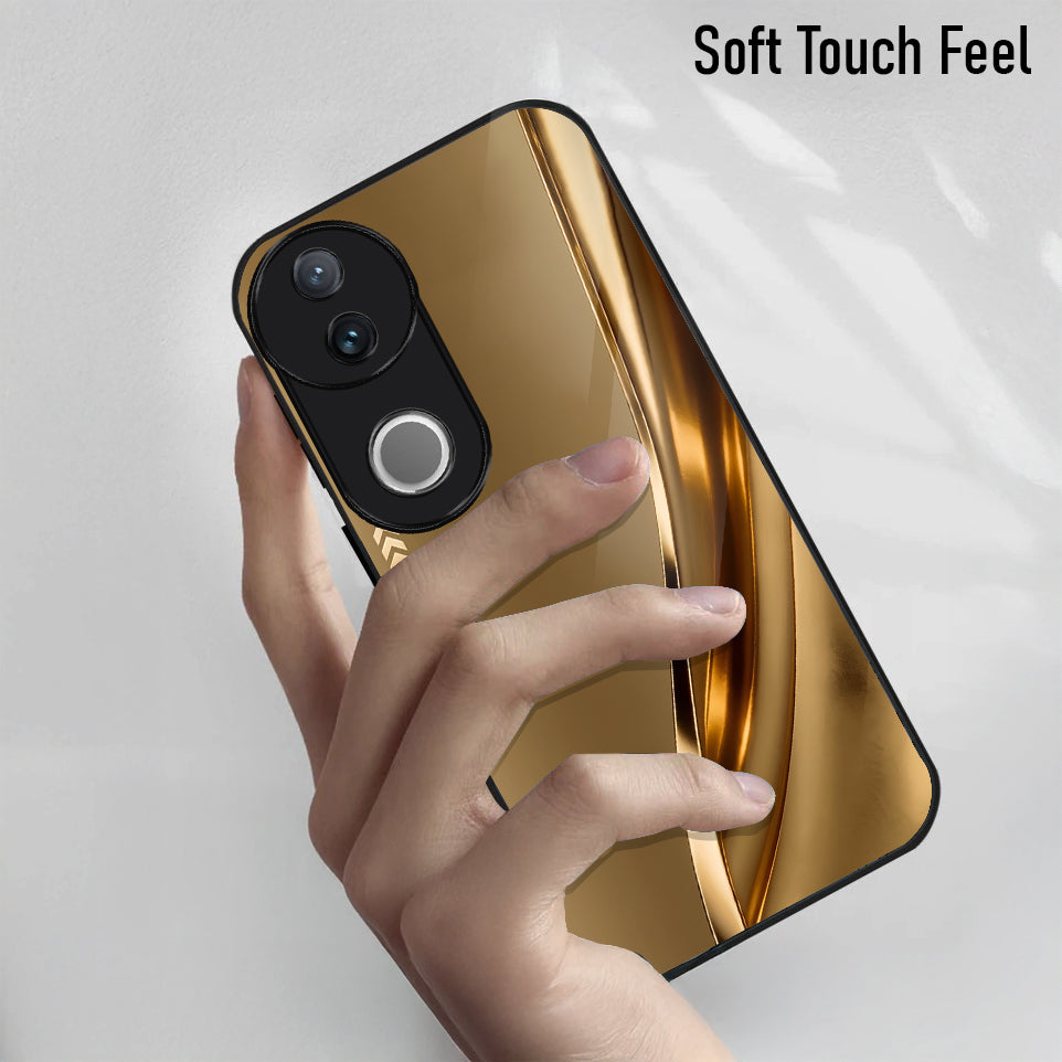 Vivo V50 5G Luxury Infinity Energy Acrylic Glass Back Case