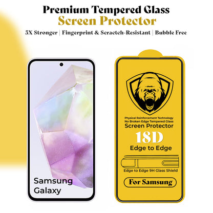 Samsung Galaxy A56 5G Original Luxury Magnifier Ring Stand Shockproof Airbags Corner Case