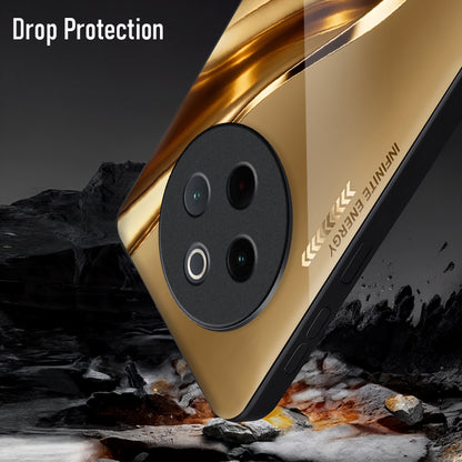 Vivo T4 5G Luxury Infinity Energy Acrylic Glass Back Case