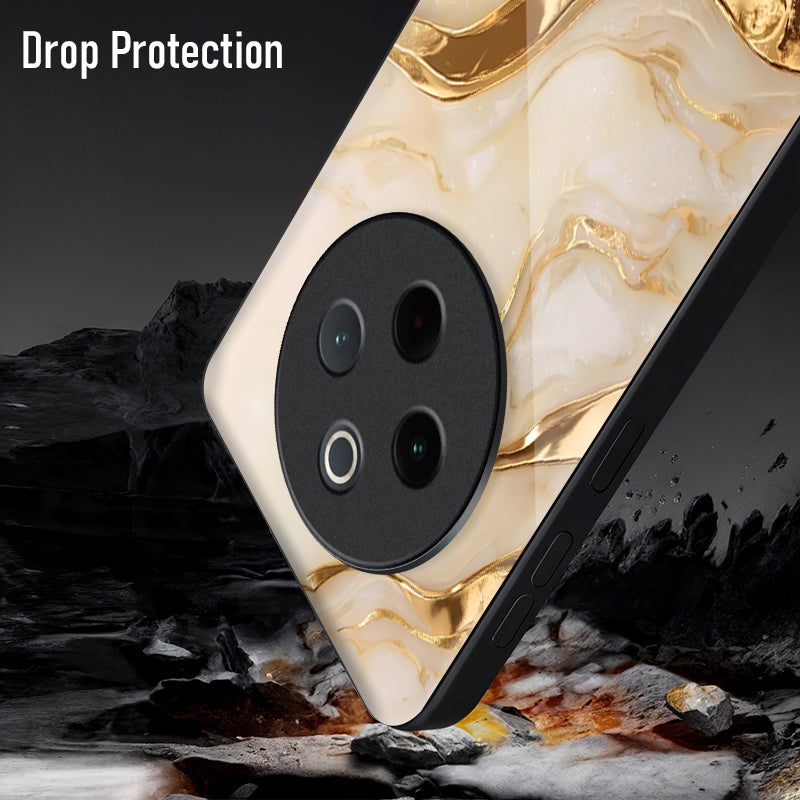Vivo T4 5G Marvel Texture Acrylic Glass Back Case