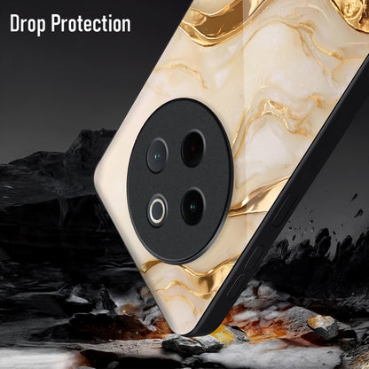 Vivo T4 5G Marvel Texture Acrylic Glass Back Case