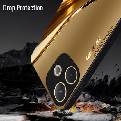 Oppo A5 Pro 5G Luxury Infinity Energy Acrylic Glass Back Case