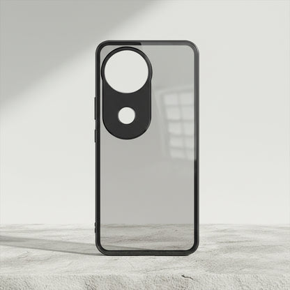 Vivo V50 5G Aluminium Metal Bumper Shield Transparent Back Case