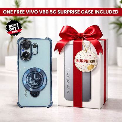 Vivo V60 5G Premium Billion Wheel Rotating Shockproof Airbags Case (Buy 1 Get 1 Surprise Cover)