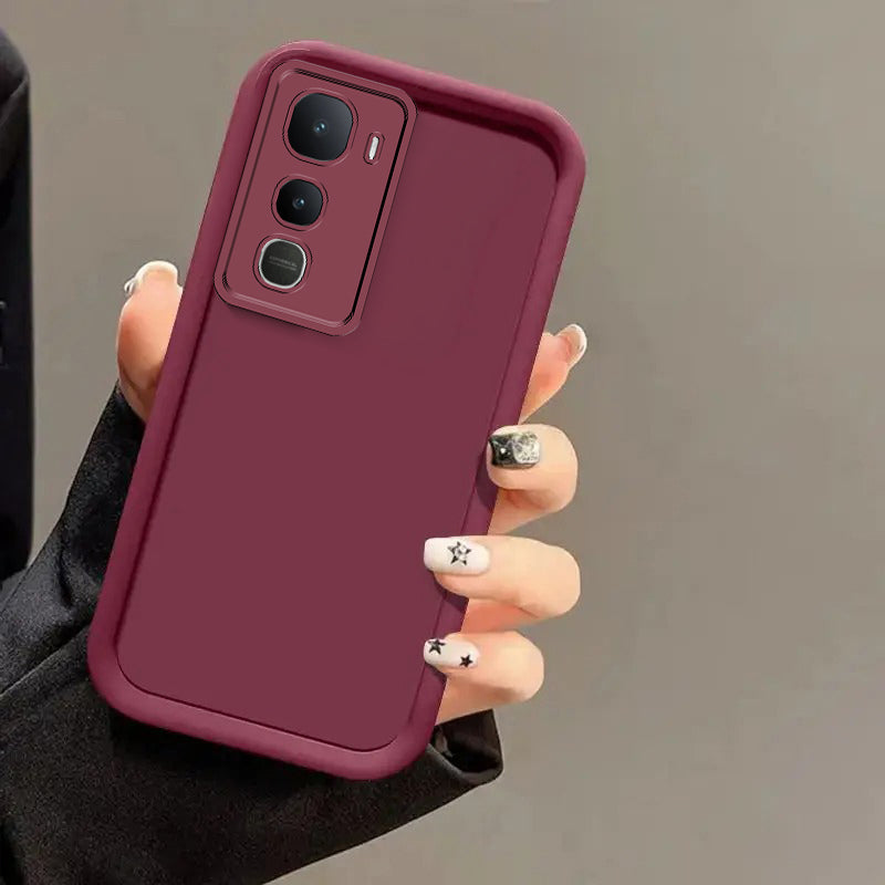Vivo Y400 Pro 5G Luxury Silicone Matte Case