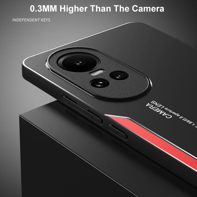 Oppo Reno 10 5G Luxury Aluminum Metal Frame Protective Back Case