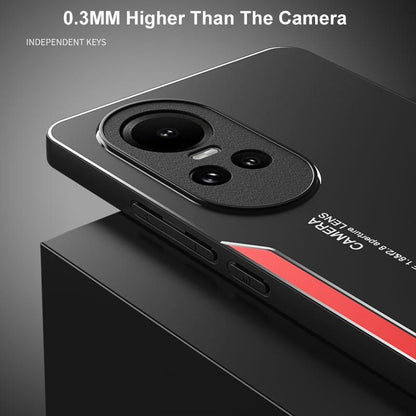 Oppo Reno 10 5G Luxury Aluminum Metal Frame Protective Back Case