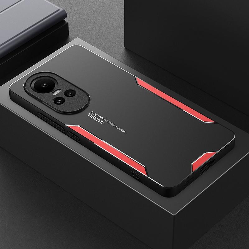 Oppo Reno 10 5G Luxury Aluminum Metal Frame Protective Back Case
