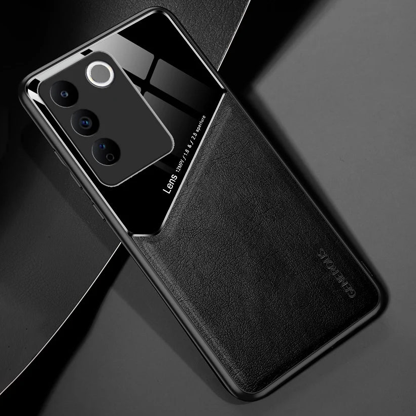 Vivo V27 5G luxury Leather Protective Back Case