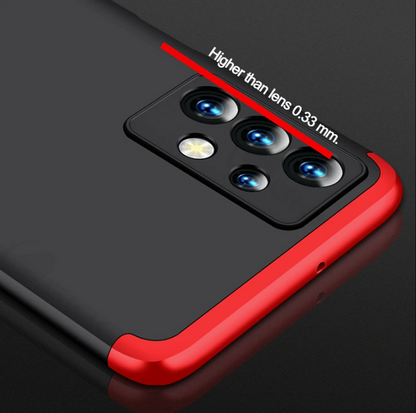 Samsung Galaxy A73 5G Ultimate 360° Shockproof Complete Protection Matte Back Cover