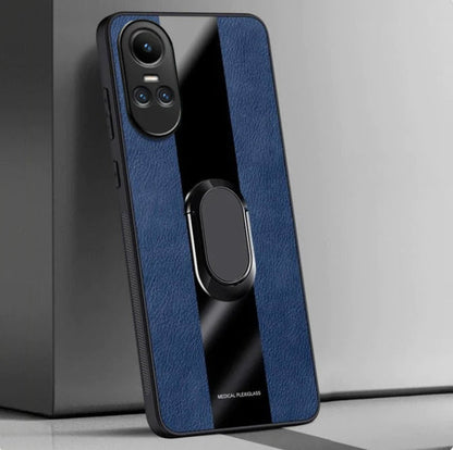 blue Oppo Reno 10 luxury case