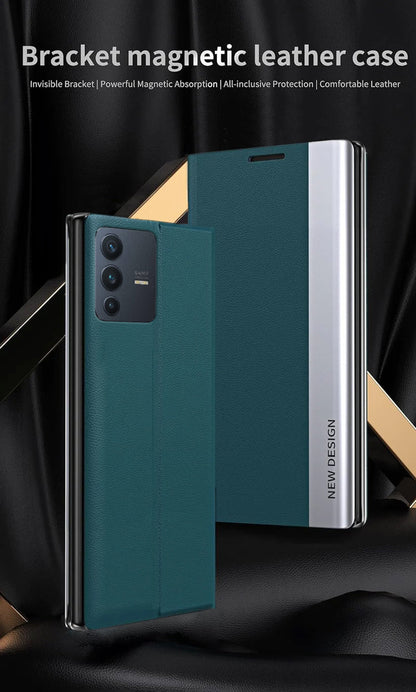 Vivo V23 5G Magnetic Flip Leather Case
FREE SHIPPING